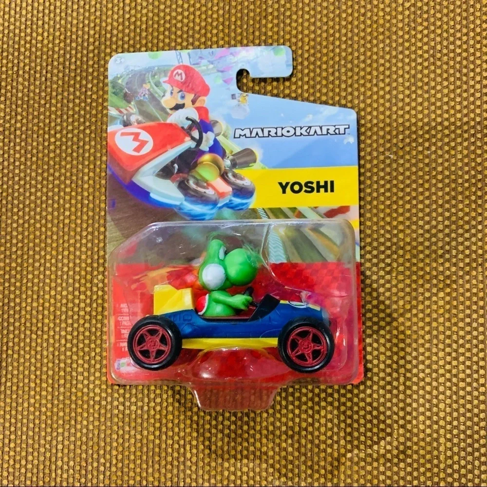 Yoshi Car - Mario Kart Figurine Car 3.5 x 2.5 in‎